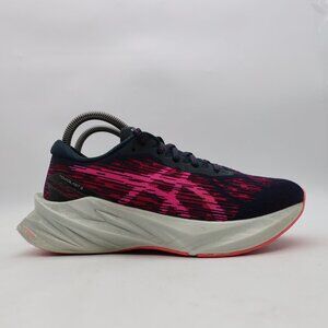 ASICS Novablast 3 Women’s Size US 7 Blue Pink Running Athletic Sneakers 1012B288